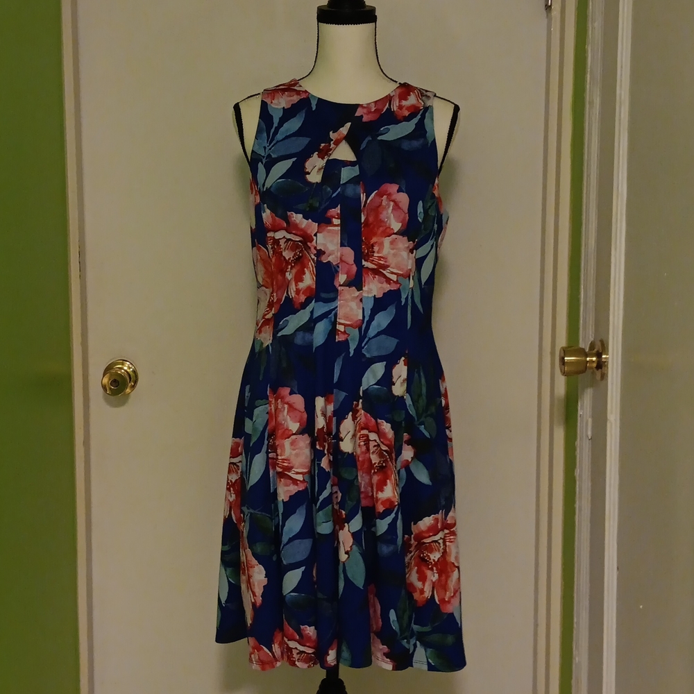 DB establishment 1962 floral dress